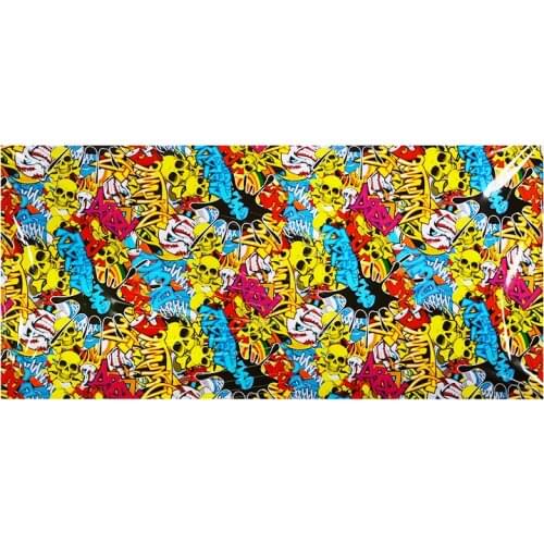 50x100cm Motorcycle Unique Design PVA HYDROGRAPHIC WATER TRANSFER HYDRODIPPING FILM HYDRO Home Decor