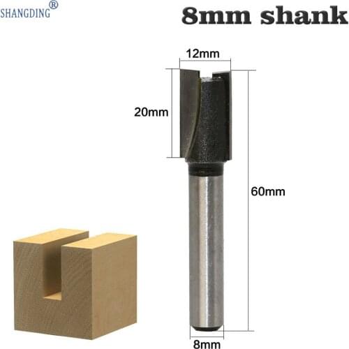 8 Handle Directly Knife Carpentry Milling Cutter Trimming Machine Cutter Head Bakelite Slotting Engrave Milling Cutter