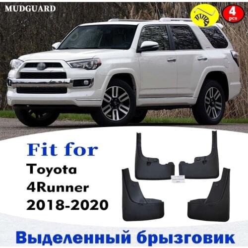 Mudflaps FOR Toyota 4Runner Mudguard Splash Mud Flap Guard Fender Mudguards Car Accessories Auto Styline Front Rear 4PCS Ste