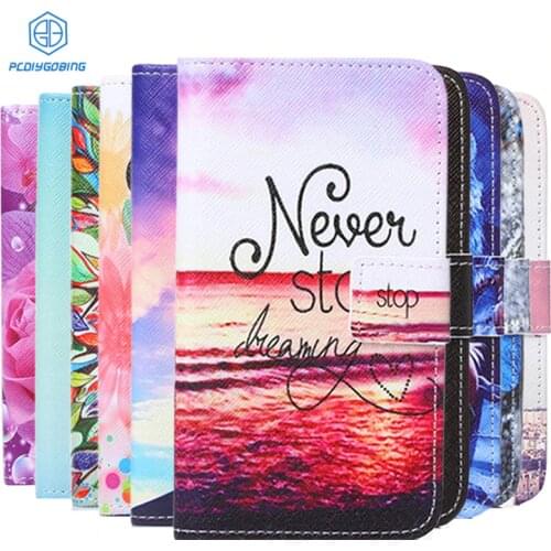 Leather Wallet Flip Case Flower Cover For Samsung Galaxy S3 S4 S5 Mini S7 edge S8 Plus A3 A5 A7 2017 A520 A720 A320 J5 J7 Prime