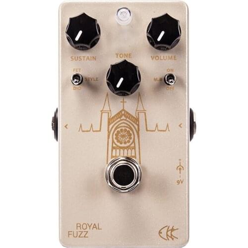 CKK Royal Fuzz a Modern Fuzz Distortion Guitar Effect Pedal Electric Effects Guitar Parts Accessory CKK CL107