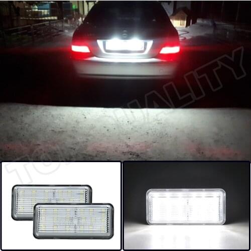 For Toyota Land Cruiser J100 J120 J200 100-Series Cygnus Amazon Lexus LX470 LX570 GX470 No Error LED Number License Plate Light