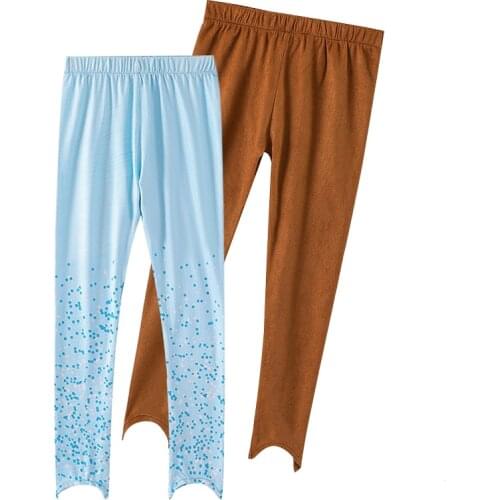 2020 New Girl Legging Pants Kids Summer Long Leggings For 3-12 Baby Girls Clothes Children Thicken Warm Trousers