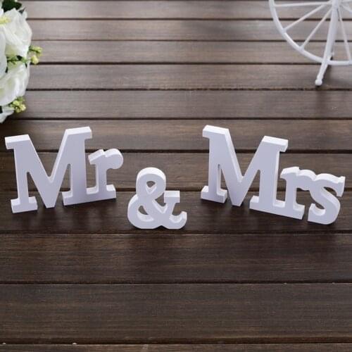 Mr & Mrs Sign Wedding reception Sweetheart Table Top Centrepiece Rustic bridal shower Anniversary Decoration Photo Props Present