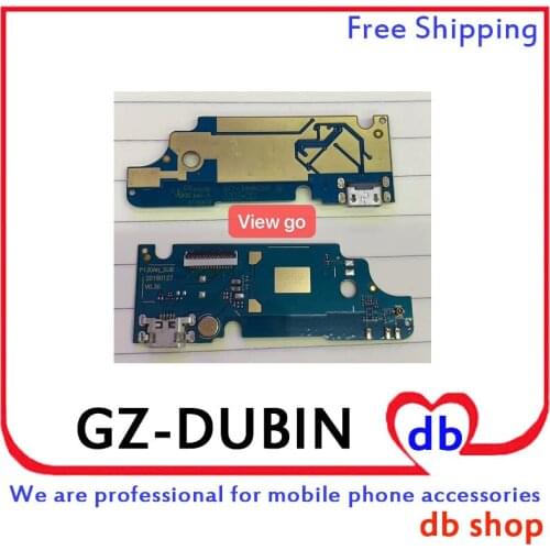 BY DHL For Wiko View Go USB Charging Port Microphone Dock Connector Flex Cable Board