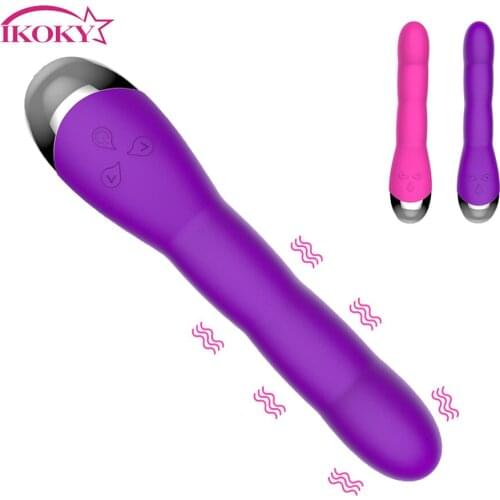 IKOKY AV Wand Vibrators G-spot Massager Clitoris Stimulator Female Masturbation Strong Vibration Sex Toys for Women