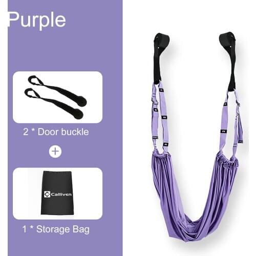 Yoga Swing Yoga Stretching Straps Waist Back Leg Stretcher Body Flexibility Door Back Bend Yoga Swing for FitnessTrainer