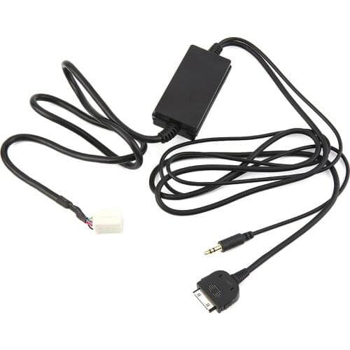 1PC For Honda Car/ for iPod for AUX Interface 2003-2011 Adapter 3.5mm Input for iPhone/for iPod always charged