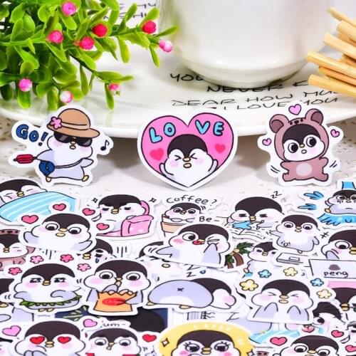 40pcs Creative kawaii Self-made baby animals Stickers/ phone Stickers /Decorative Sticker /DIY Craft Photo Albums/Waterproof