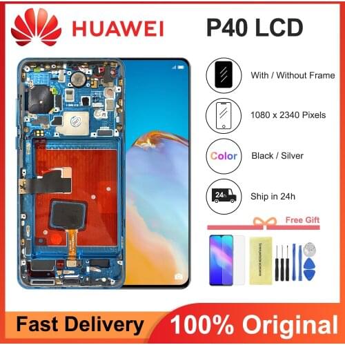 6.1''Original For Huawei P40 LCD Display Screen Touch Digitizer Assembly Replace for huawei p40 ANA-AN00 ANA-TN00 lcd