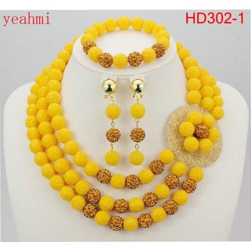 Free Shipping 2019 Fashion Red Coral Beads Jewelry Set Charms Red Twisted Strands African Jewelry Set High Quality HD302-1