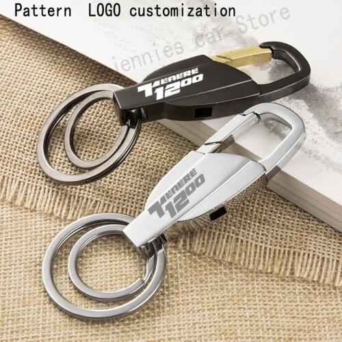 Lettering For yamaha Super Tenere tenere1200 Tenere 1200 XT1200Z Accessories motorcycle Keychain Alloy Keyring Logo Key ing
