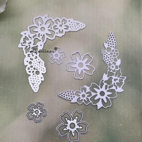 Flower leaves decoration Metal Cutting Dies for DIY Scrapbooking Album Paper Cards Decorative Crafts Embossing Die Cuts