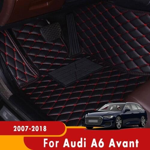 For Audi A6 Avant 2018 2017 2016 2015 2014 2013 2012 2011 2010 2009 2008 2007 Car Floor Mats Carpets Floorliners Rugs Decor