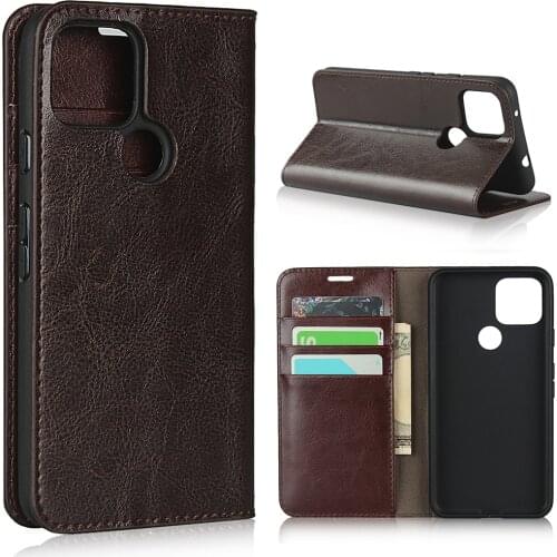 For Google Pixel 4a 5G Case 6.2" 100% Natural Genuine Leather Skin Phone Case On For Google Pixel 4a 5G Flip Wallet Book Cover