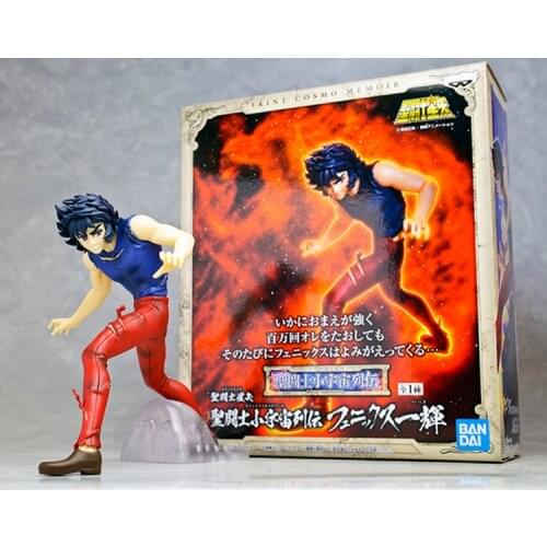 Original Banpresto Phoenix Ikki Saint Seiya Action Figure Model Toys Anime Brinquedos Figurals