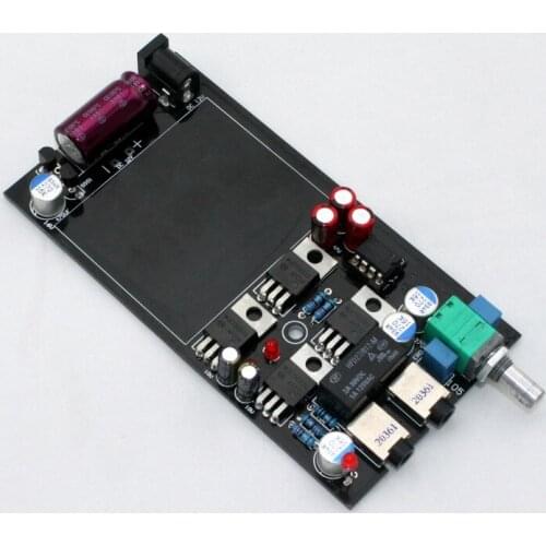 Using Original ONMJE15032 MJE15033, OPA2604 Luxury Headphone Amplifier E11 Class A Portable Headphone Amplifier Board