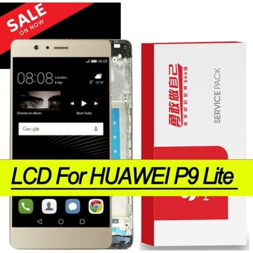 Original 5.2'' Display for Huawei P9 Lite / Huawei G9 VNS-L21 VNS-L22 VNS-L23 VNS-L31 VNS-L53 LCD Touch screen Digitizer Repair