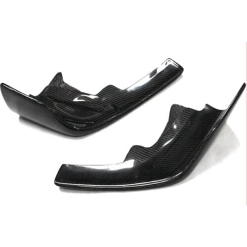 De estilo MP de divisores delanteros de carbono para BMW, mandil frontal de fibra de carbono Real para BMW M2 F87, 2016-2018