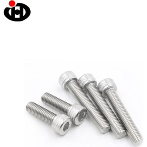 JINGHONG 25PCS M8*35/40/45/50/55 Brest Chicago Screws DIN 912