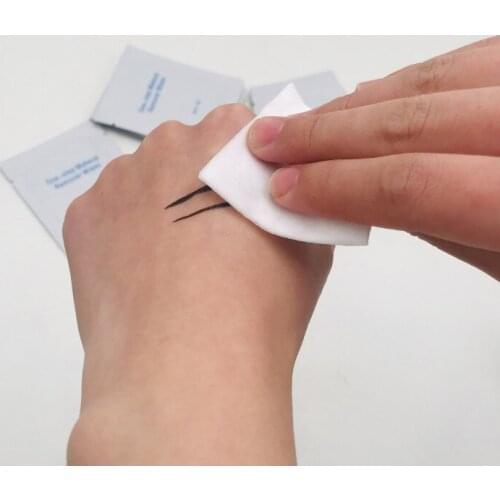 10pcs/set One-Step Makeup Remover Wipes Soft Makeup Cotton Wipes Disposable Makeup Tool