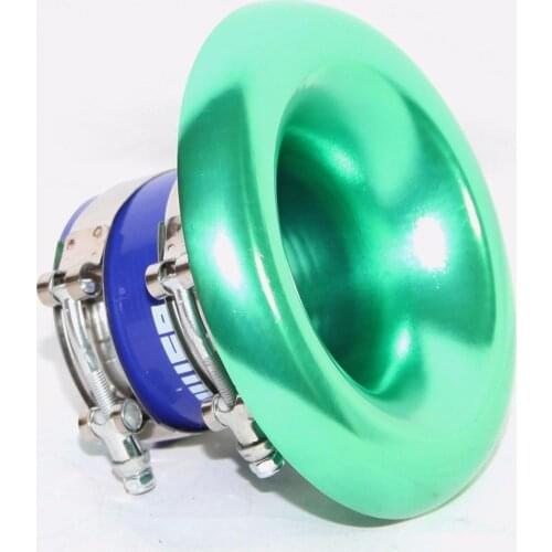 3" SHORT RAM COLD AIR INTAKE/TURBO HORN/PIPE ALUMINUM VELOCITY STACK ADAPTE