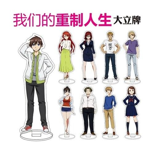 Anime Bokutachi no Rimeiku Remake Our Life! Acrylic Stand Model Plate Desktop Toy Nanako Kogure Aki Shino Kyouya Hashiba