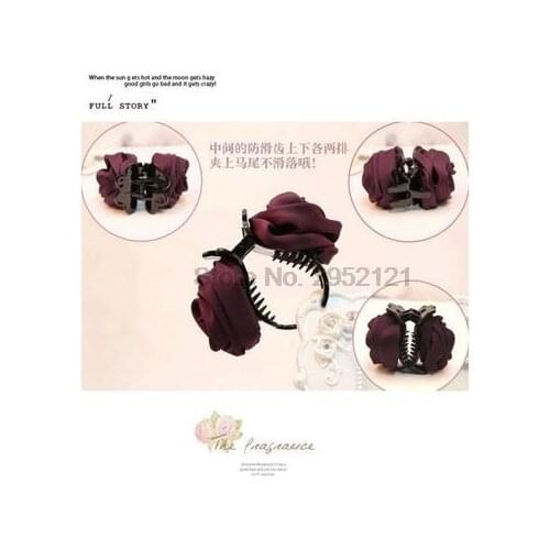 By dhl or ems 500pcs Hair Clip Rose Hair Claws Clips Accessories For Women Girls Hair Crab Clamp Hairpin Headwear Styling hot