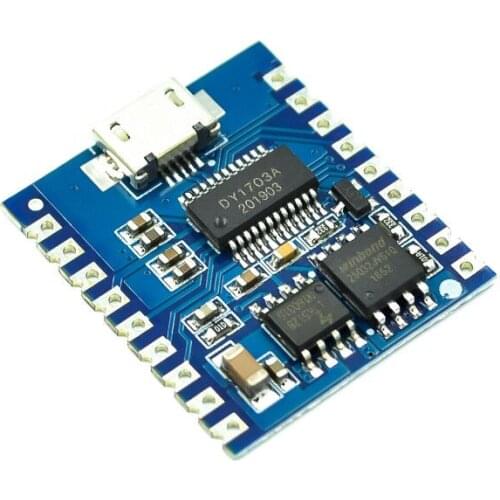 DY-SV17F Audio Module Mini MP3 Player IO Trigger USB Download Flash Voice Module