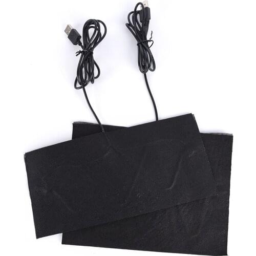 5V Electric Winter Infrared Fever Heat Mat Carbon Fiber Heating Pad Hand Warmer USB Heating Film 2 Sizes
