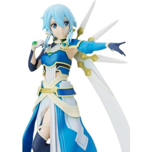 Original SEGA Sword Art Online Sao Kirigaya Suguha Leafa Special Ver PVC Action Figure Model Kid Toys Anime Brinquedos Figurals