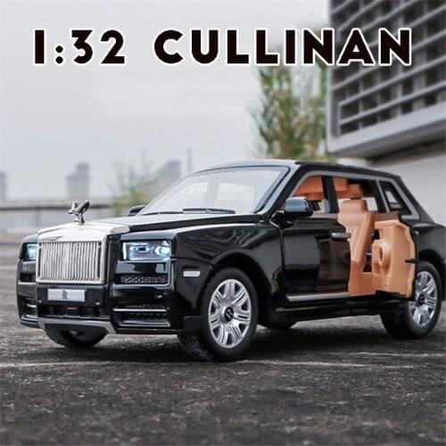 1:32 Toy Car Rolls-Royce Cullinan Simulation Metal Toy Alloy Car Diecasts & Toy Vehicles Car Model Car Miniature Toys For Boy