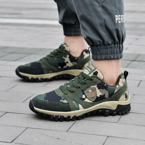 Camouflag Men Sports Shoes Quality Outdoor Mens Sneakers Unisex Walking Runners Shoes Non-Slip Zapatillas Hombre Baskets Homme
