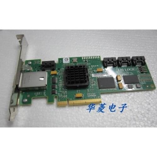 SAS HBA Controller Part number: 25R8070 25R8071 SAS3444E L3-00124-01F 3Gb/s Used Card
