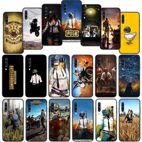 PUBG Battlegrounds Soft Cover Case for Samsung Galaxy Note 10 20 Ultra S10 Plus S10e Lite