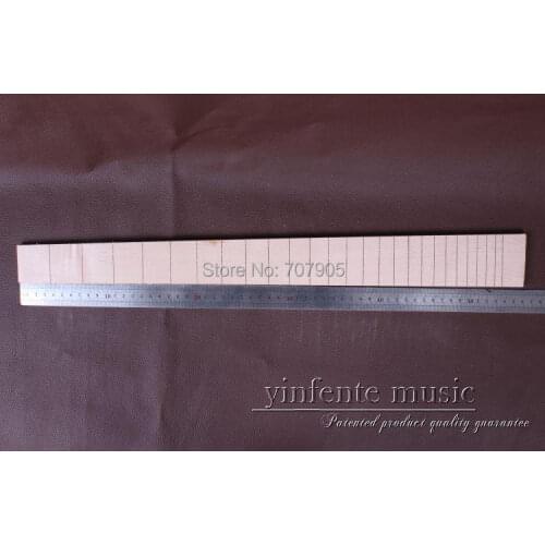 New high Quality 1 x 25.5 " Guitar Fretboard electric guitar Maple Wood Fretboard Parts 7 # inlay