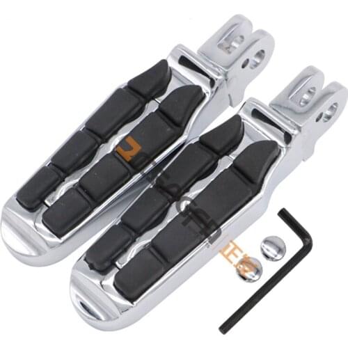 Rear Foot Pegs Footrest for Fits For Triumph Bonneville SE (1996-2001) Triumph Bonneville T100 (2002-2013) (097)