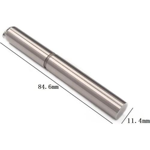 Portable Waterproof Stainless Steel Mini Toothpick Holder Pill Capsule Case Carry Around Storage Camping Hiking Outerdoor Tools