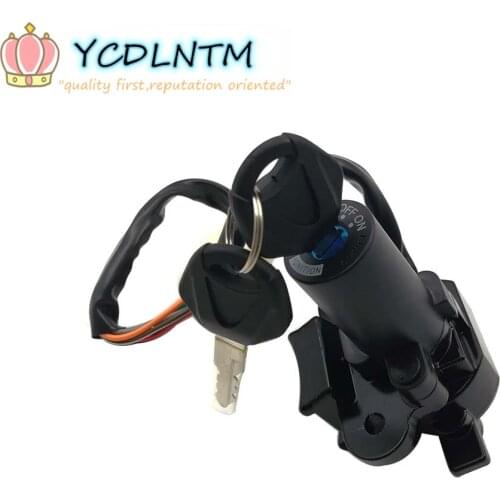 7 pins Ignition Switch Lock +2 Keys For Kawasaki EX250 300 Ninja 250 250R Ninja250 2008-2012 ZX9R ZX7R ZX750 ZR400 ZZR400 ZZR600