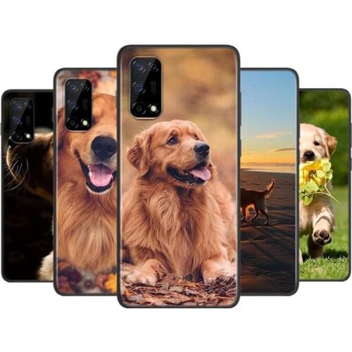 Golden retriever dog For OPPO A5 A9 A11X A1K A12 A12E A31 A32 A52 A53 A72 A73 A93 A94 AX7 Pro Soft Phone Case