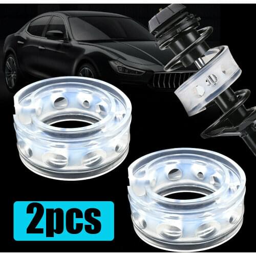 2PCS Universal Auto B-Type Shock Absorber Car Parts Power Auto-Buffer Spring Bumper Accessory Type Spring Suspension Buffer
