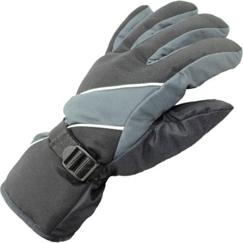 Adult windproof and rainproof non-slip ski gloves outdoor warm space cotton gloves winter play