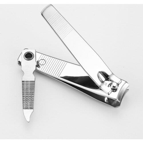 1pcs Two Kinds of Style Stainless Steel Nail Tools Toe Finger Trimmer Nail Clippers with Nail File