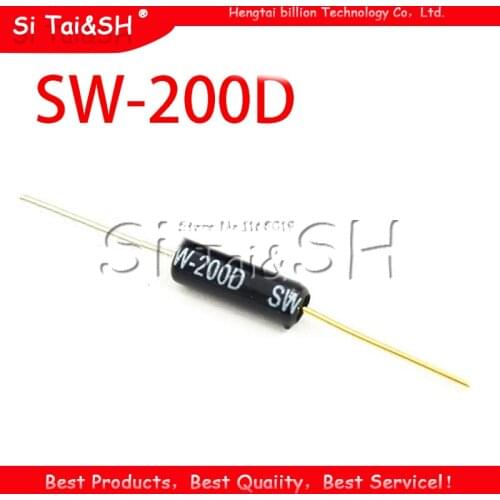 10PCS SW-200D Vibration switch Ball switch Tilt switch Double bead Angle sensor