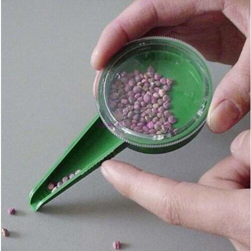 200pcs Seedlings Garden tool Adjustable Size Seed Sowing Seedlings Hole Puncher Garden Plant Seeder Planting Tools