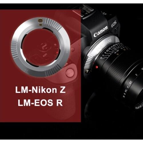 7artisans Camera Adapter Ring for Leica LM M Mount Lens to Canon EOS R RF Nikon Z Camera Z6 Z7