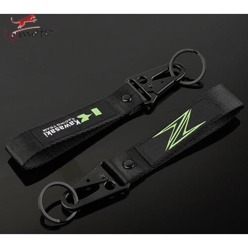 For Kawasaki Z Z250 Z300 Z400 Z650 Z750 Z800 Z900 Z1000 Latest Motorcycle Accessories Key Ring Embroidery Key Chain Keychain