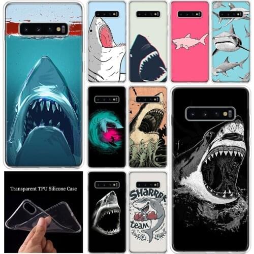 Ocean Whale Sharks Fish Phone Case Luxury Cover For Samsung Galaxy S10 S20 Ultra Note 10 9 8 S9 S8 Plus Pro Lite S7 S6 J4 J6