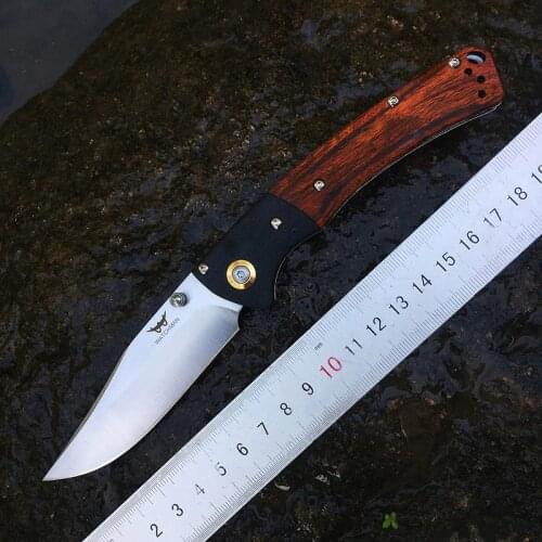 D2 Folding knife Pocket knives Floder Slip Joint Modern Traditional Knife Wood Grips Clip joint EDC Collection