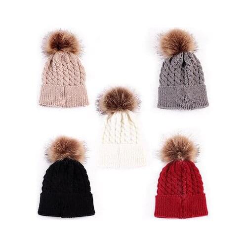 Kid Baby Boys Girls Winter Warm Lovely Toddler Knitted Crochet Beanie Hat
